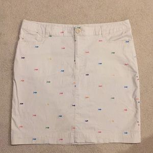 EUC Light Khaki Mini Skirt